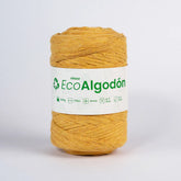 Hilaza Eco Algodón 4mm Amarillo Ocre