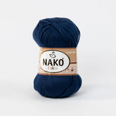 Lana Calico Azul Naval 148