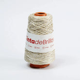 Cinta de Brillos 4mm Blanco/Dorado