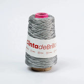 Cinta de Brillos 4mm Plateado/Tornasol