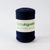 Cinta Tejida Eco Algodón 3mm Azul Naval