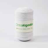 Cinta Tejida Eco Algodón 3mm Blanco