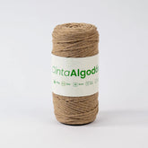 Cinta Tejida Eco Algodón 3mm Caqui