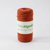 Cinta Tejida Eco Algodón 3mm Terracota