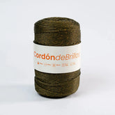 Cordón de Brillos Verde Militar/Dorado
