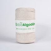 Hilaza Eco Algodón 2mm Crudo