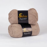 Lana Silvia Algodón Tabaco 3420