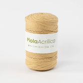 Piola Acrílica 1.5mm-2mm Dorado