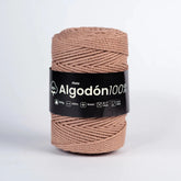 Piola Algodón 100% 3mm Ladrillo