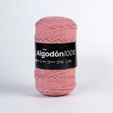 Piola Algodón 100% 3mm Salmón
