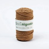 Piola Eco Algodón 3mm Carmelita