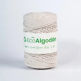 Piola Eco Algodón 3mm Crudo
