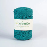 Piola Eco Algodón 3mm Esmeralda