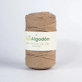 Piola Eco Algodón 3mm Ocre