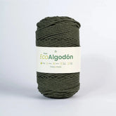 Piola Eco Algodón 3mm Verde Militar