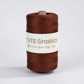 Piola Yute Sintético 1mm Chocolate