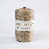 Piola Yute Sintético 1mm Natural