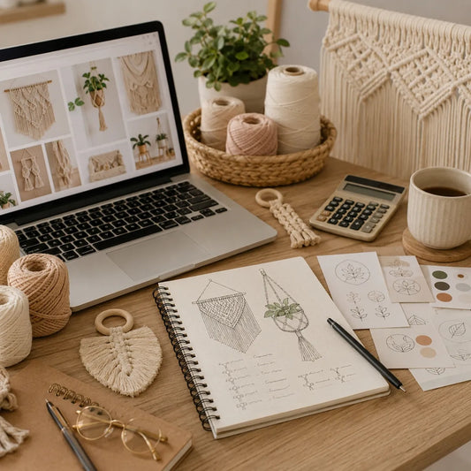 Cómo transformar un hobby en negocio con macramé