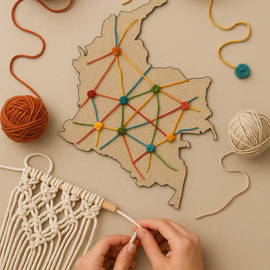 Macramé sin fronteras: Encuentra aquí todos los cursos en Colombia