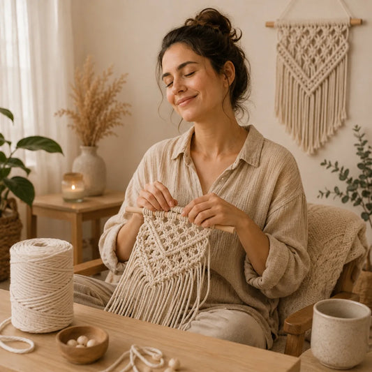 Tejer también sana – Macramé como terapia para el alma