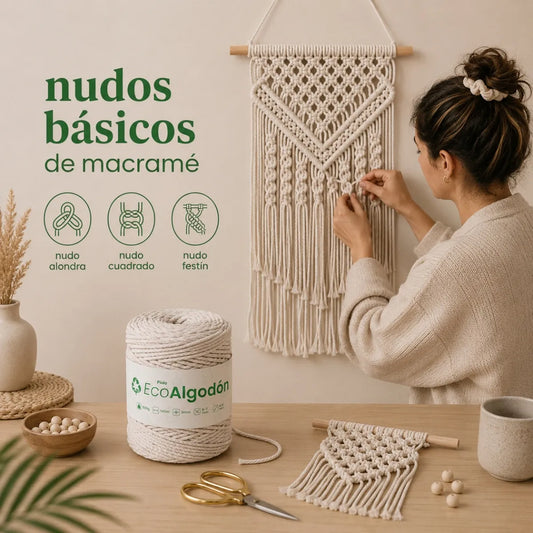 Técnicas básicas de Nudos para macramé – Tu guía para empezar