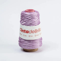 Cinta de Brillos 4mm Lila/Tornasol