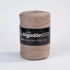 Hilaza Algodón 100% 3mm Tabaco