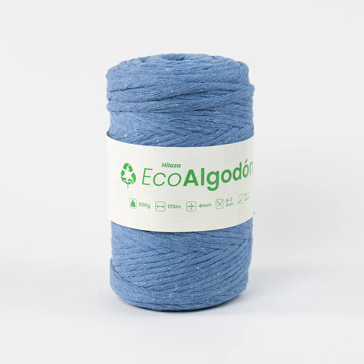 Hilaza Eco Algodón 4mm Índigo