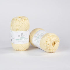 Lana Baby Cotton Amarillo Crema 770