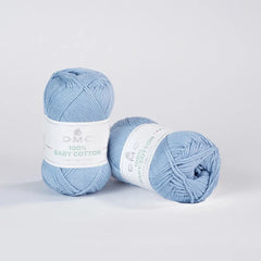 Lana Baby Cotton Azul Cielo 751