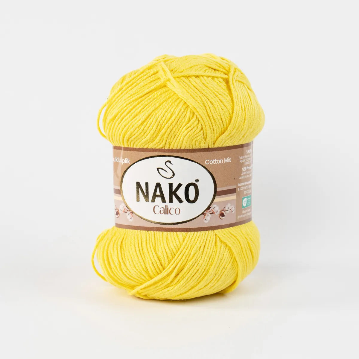 Lana Calico Amarillo 10756