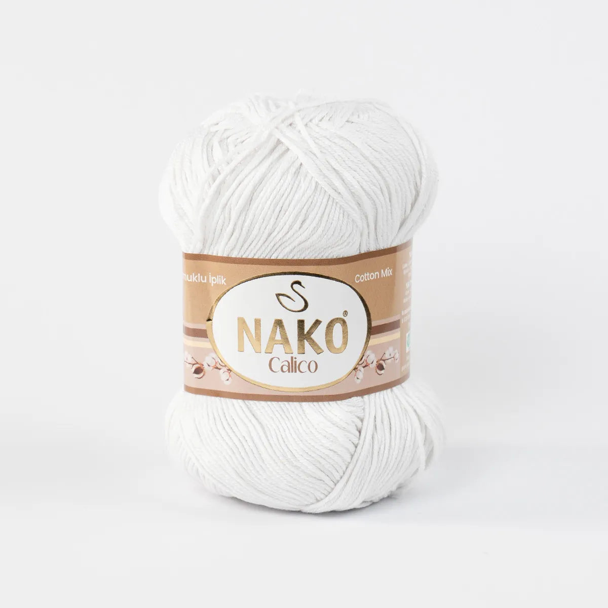 Lana Calico Blanco 208