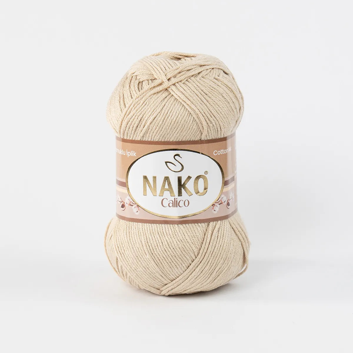 Lana Calico Caqui 3777