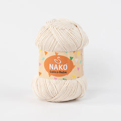 Lana Calico Bebé Crema 10889