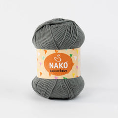Lana Calico Bebé Gris Oscuro 11457