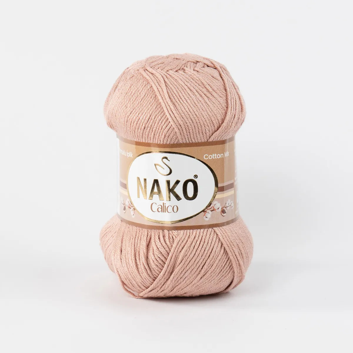Lana Calico Oro Rosado 11220