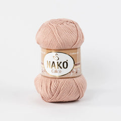 Lana Calico Oro Rosado 11220