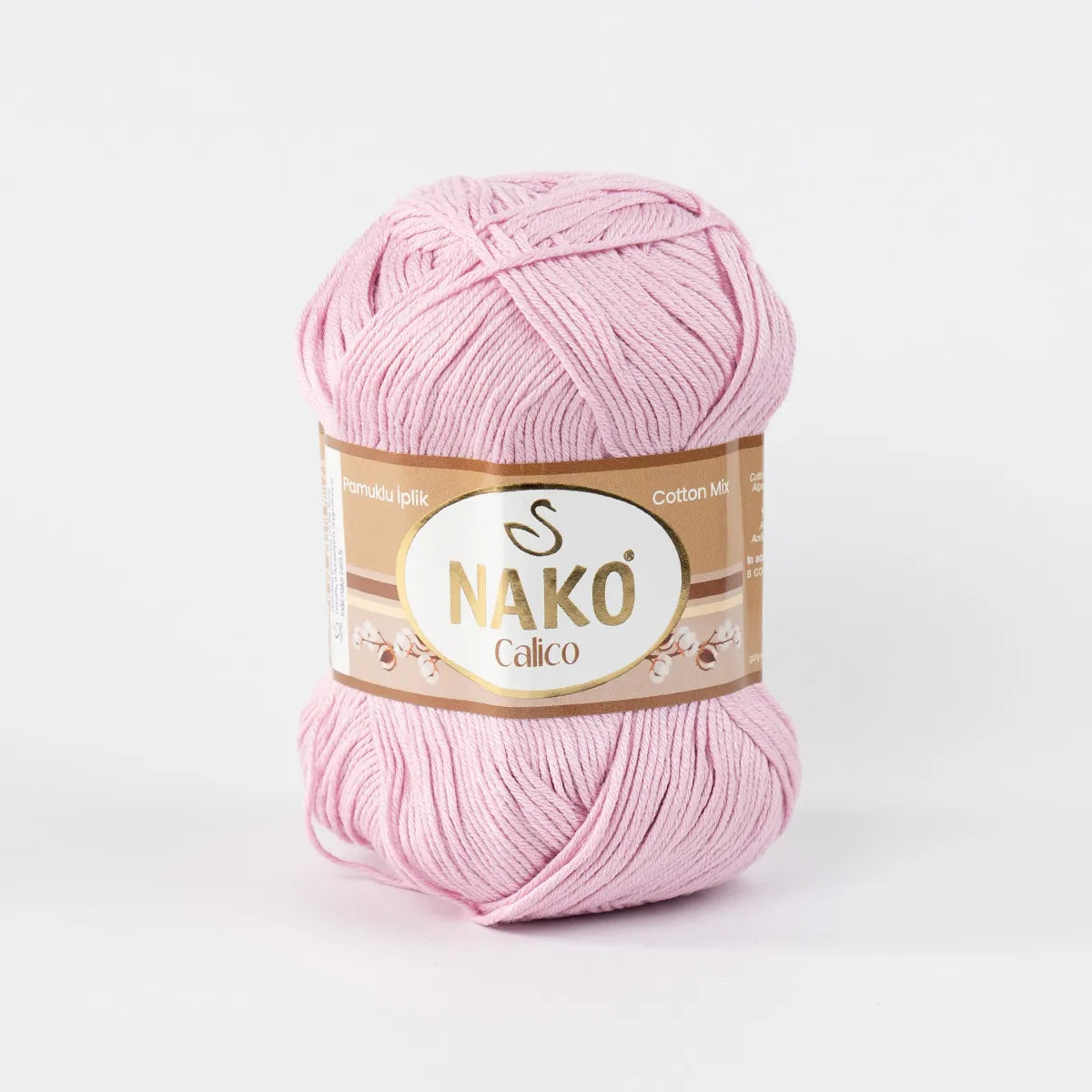 Lana Calico Rosado Claro 11638