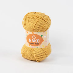 Lana Calico Bebé Amarillo Ocre 13286