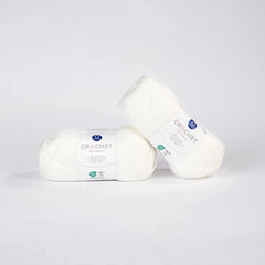 Lana Coats Crochet Blanco 0000B