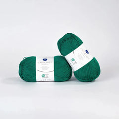 Lana Coats Crochet Verde Pino 05225