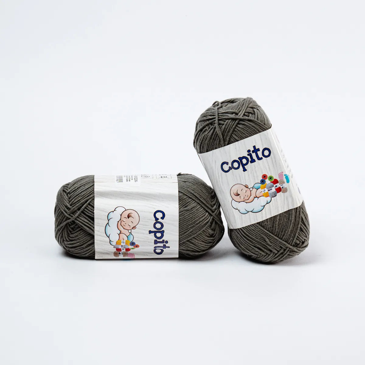 Lana Copito Gris Oscuro 1730