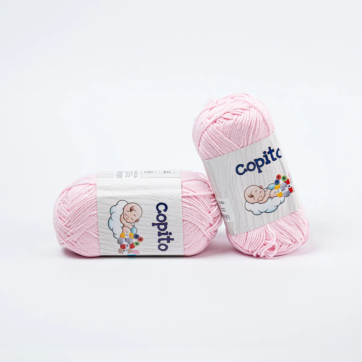 Lana Copito Rosa Bebé 0003