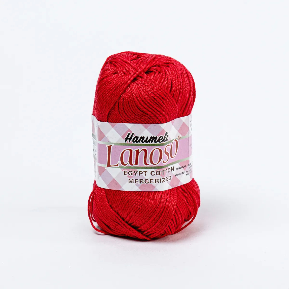 Lana Lanoso Hanimeli Mercerizado Rojo 956
