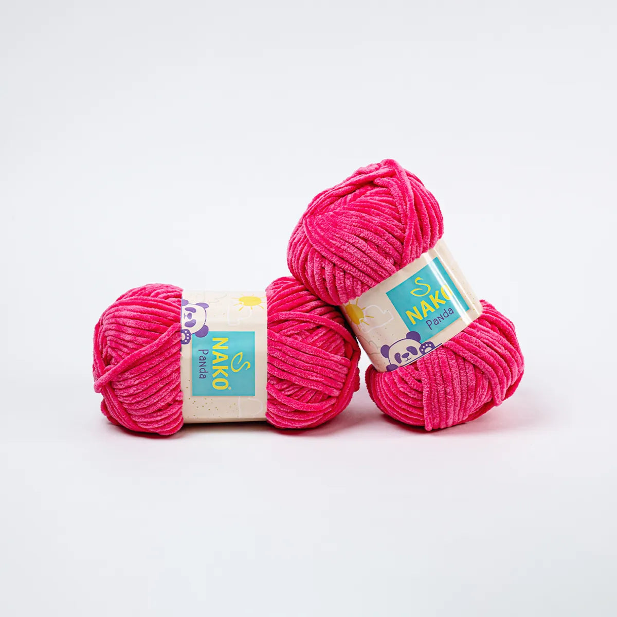 Lana Nako Panda Fucsia 3100