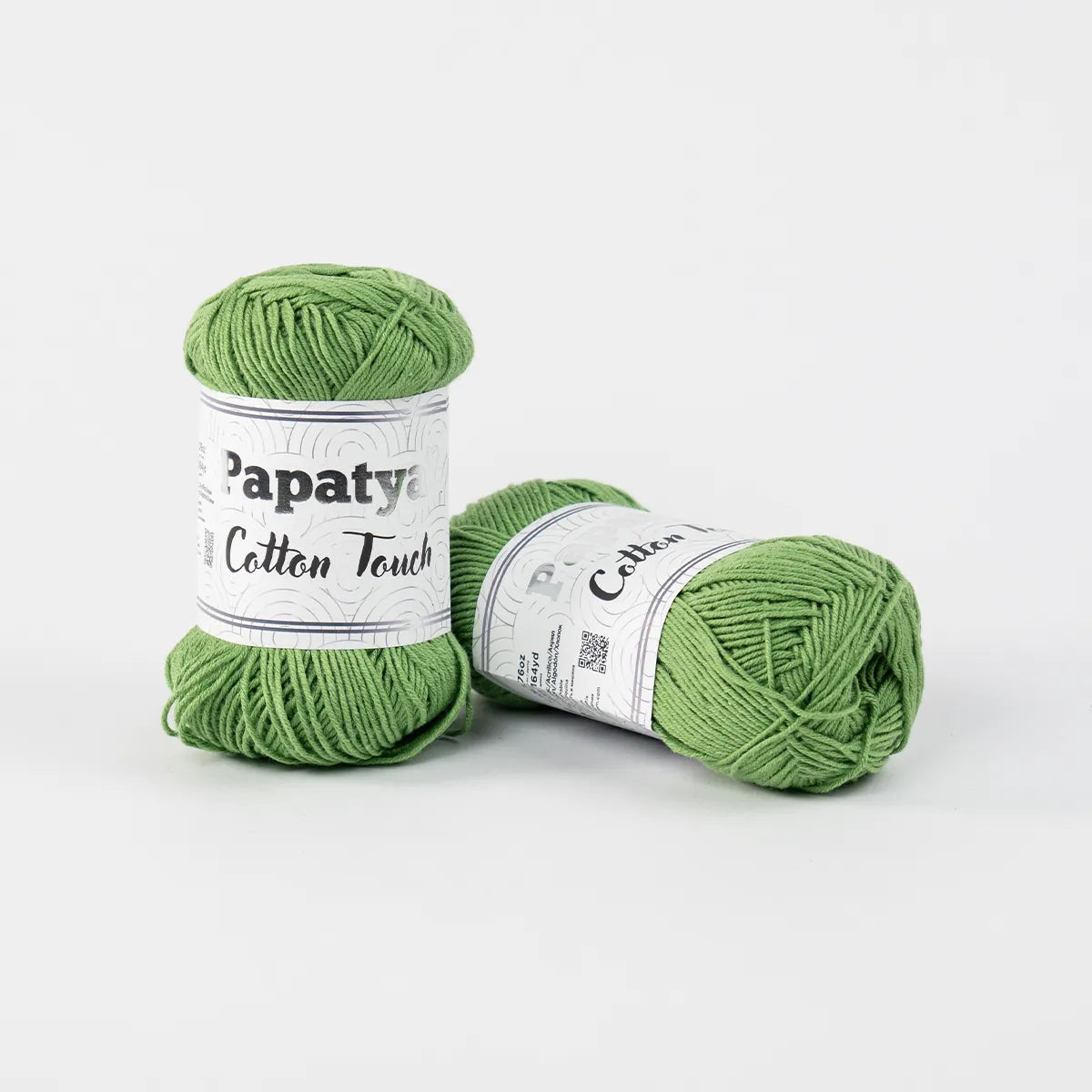 Lana Papatya Cotton Touch Verde 0770