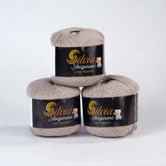 Lana Silvigurumi Gris Claro 9102