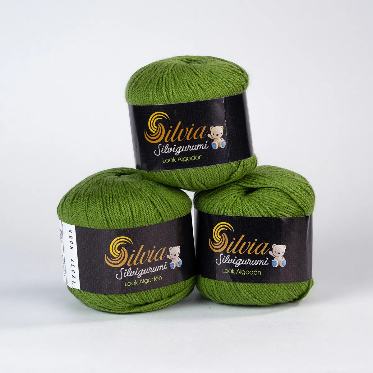 Lana Silvigurumi Verde Oliva 8003