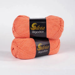 Lana Silvia Algodón Naranja 3779