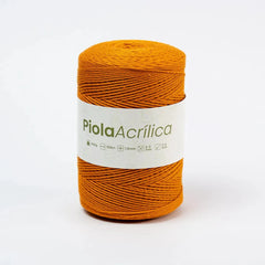 Piola Acrílica 1.5mm-2mm Mostaza
